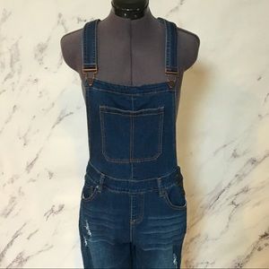 NWOT Fashion Nova Jean Overalls Size M
